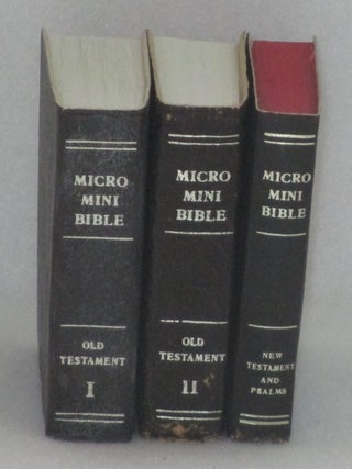 Item #1004 Micro Mini Bible King James Version