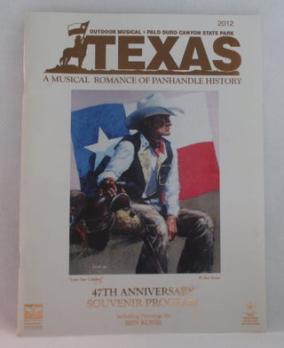 Item #1256 Texas. A Musical Romance Of Panhandle History