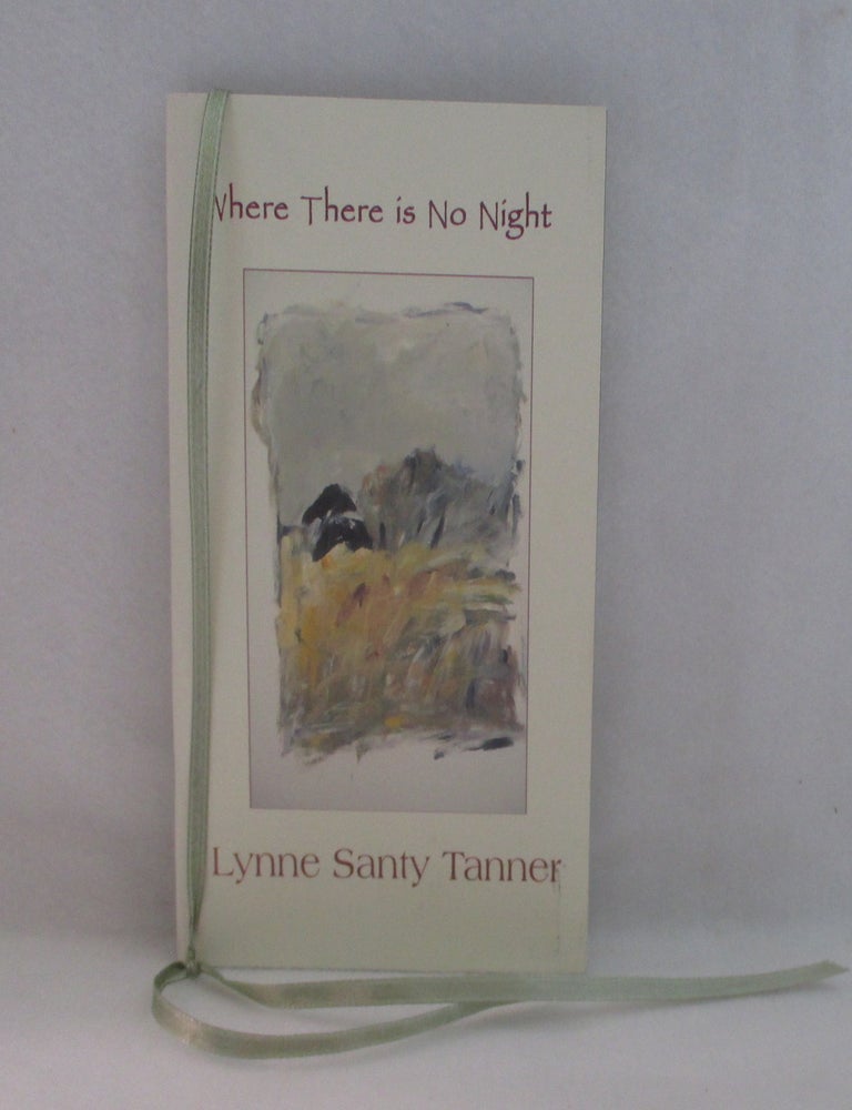 Item #1328 Where There Is No Night. Lynne Santy Tanner.