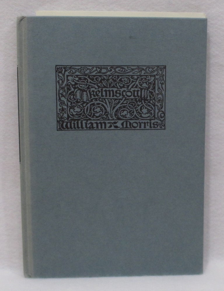 Item #1379 William Morris: Master-Printer. A Lecture Given On The Evening Of November 27, 1896 To Students Of The Printing School, St. Bride Foundation Institute In London. Frank Colebrook, William S. Peterson.