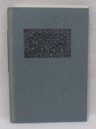 William Morris: Master-Printer. A Lecture Given On The Evening Of November 27, 1896 To Students...