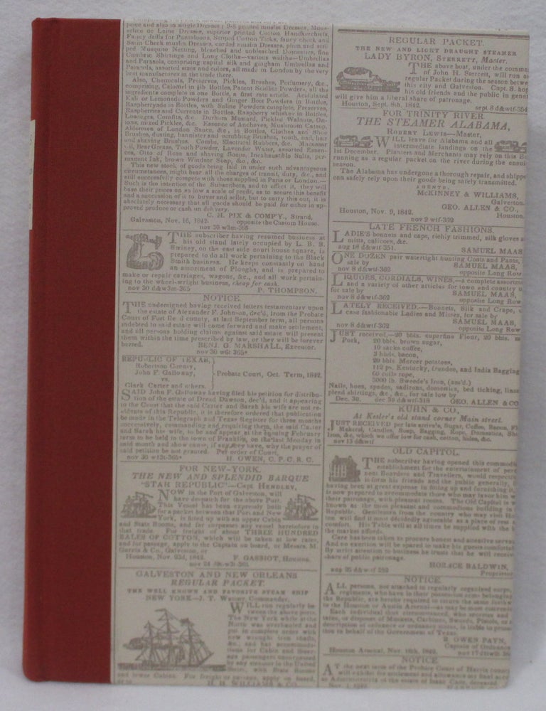 Item #1384 Texas And The Gulf Of Mexico; Or, Yachting In The New World. Matilda Charlotte Fraser Houstoun, Jesse.