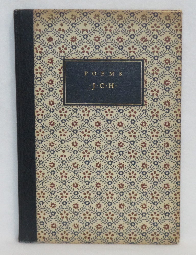 Item #1403 Poems. Jeanne Crawford Hislop.