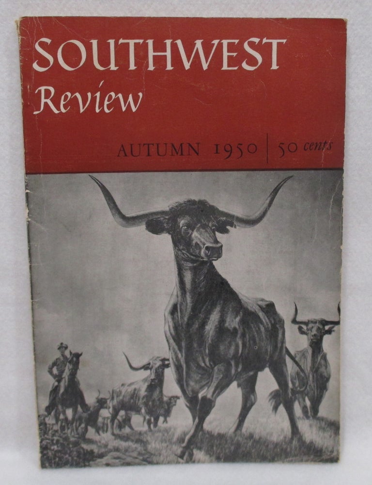 Item #1412 Southwest Review. Autumn 1950