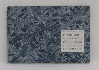 Item #190 A Gallery of Clerihews: Biographies. Paul Horgan