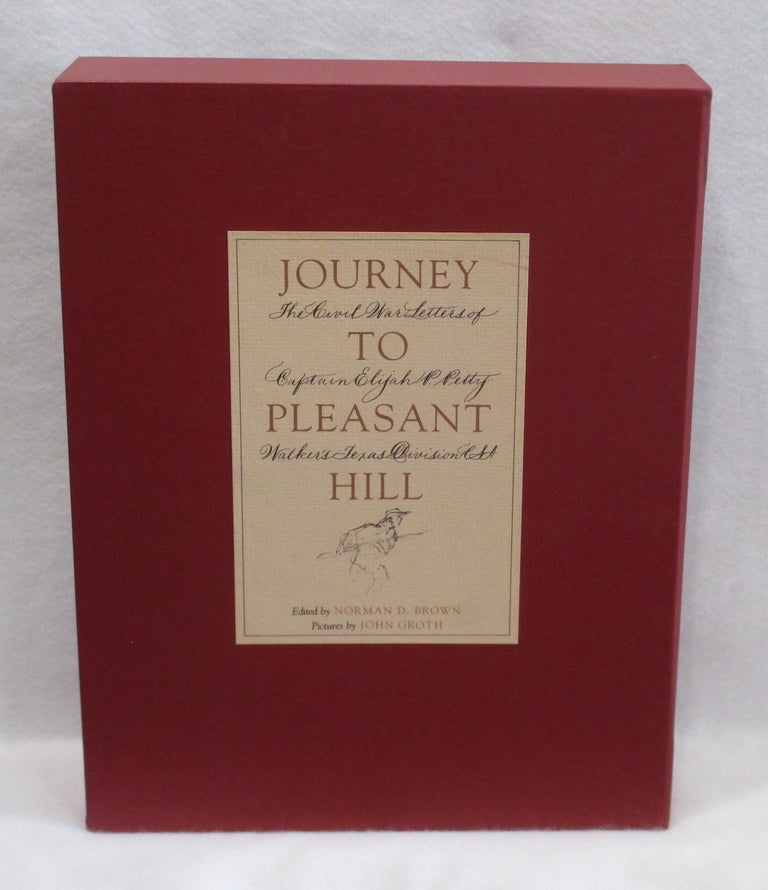 Item #321 Journey to Pleasant Hill. Norman D. Brown.