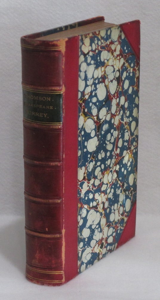 Item #364 The Poetical Works of James Thomson. Charles Cowden Clarke.