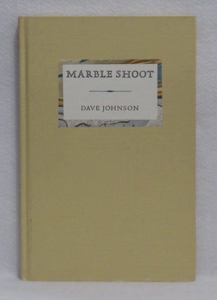 Item #376 Marble Shoot. Dave Johnson