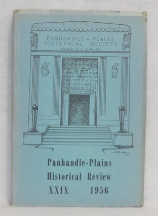 Item #421 Panhandle-Plains Historical Review XXIX 1956