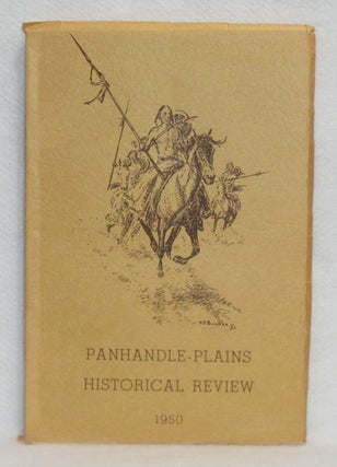 Item #422 Panhandle-Plains Historical Review 1950