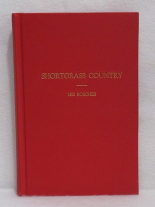 Item #506 Shortgrass Country. Lee Boecher