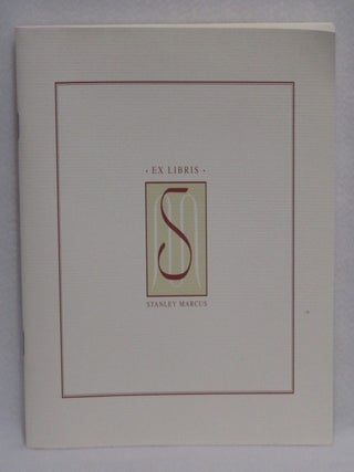 Item #647 The Art of the Book. A Centennial Tribute To Stanley Marcus, Bibliophile