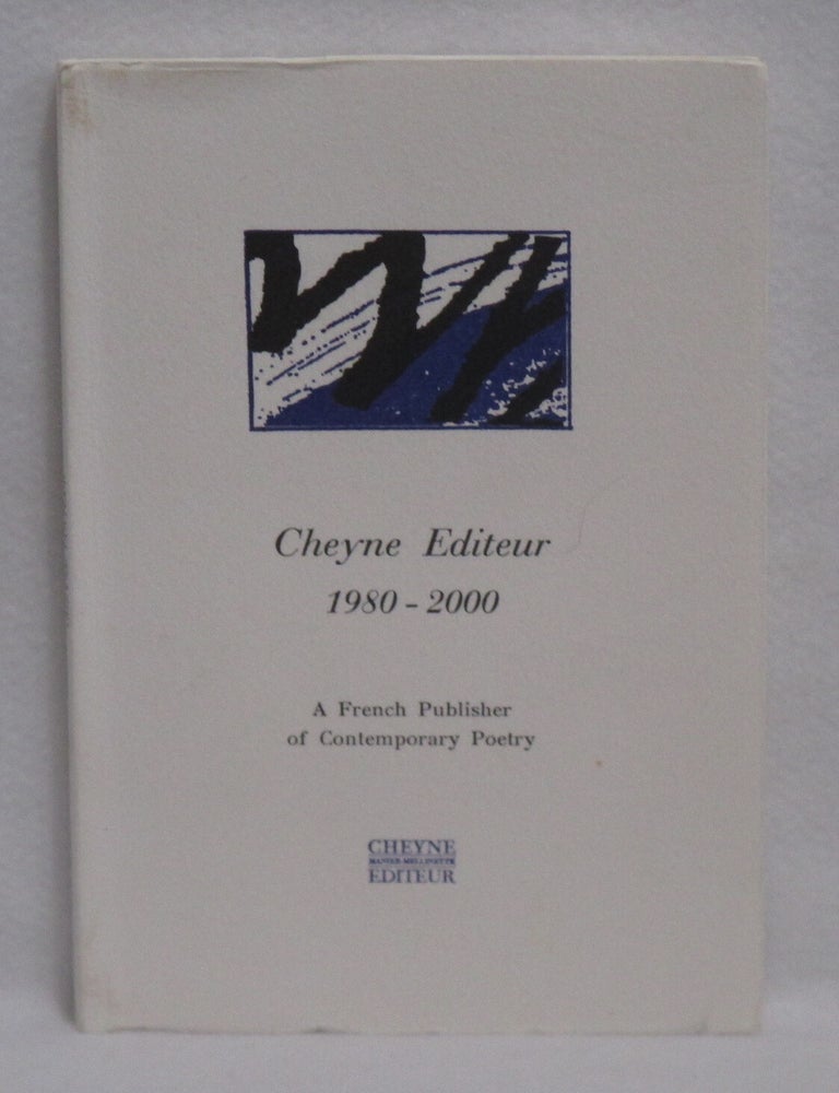 Item #659 Cheyne Editeur 1980-200