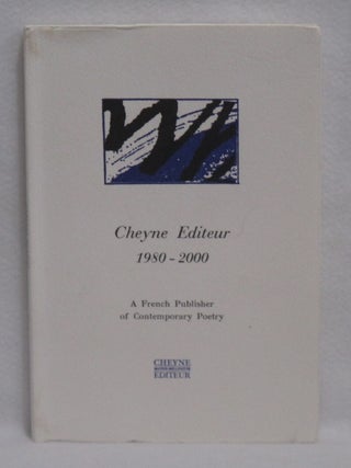 Item #659 Cheyne Editeur 1980-200
