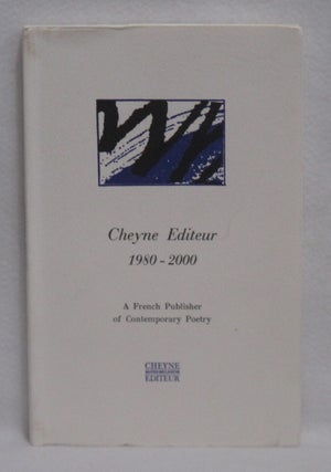 Item #659 Cheyne Editeur 1980-200
