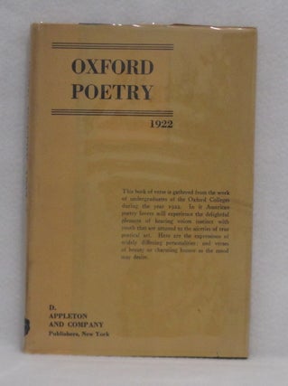 Item #69 Oxford Poetry 1922